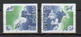 Sweden, 1992, European Football Championships, Set, USED - Used Stamps
