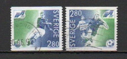 Sweden, 1992, European Football Championships, Set, USED - Gebruikt