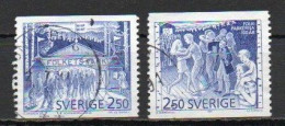 Sweden, 1991, Public Amusement Parks Centenary, Set, USED - Used Stamps