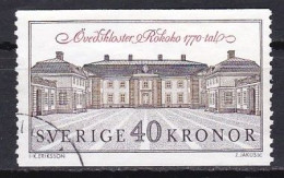 Sweden, 1990, Övedskloster Castle, 40kr, USED - Usati