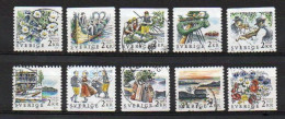 Sweden, 1988, Rebate Stamps/Midsummer Festival, Set, USED - Oblitérés