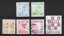 Sweden, 1985, Board Games, Set, USED - Oblitérés