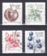 Sweden, 1983, Fruits, Set, USED - Gebruikt