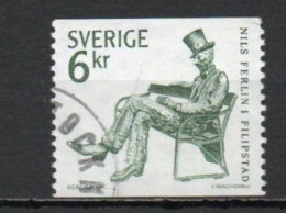 Sweden, 1983, Nils Ferlin, 6kr, USED - Used Stamps