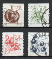 Sweden, 1983, Fruits, Set, USED - Used Stamps