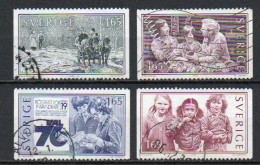 Sweden, 1982, Living Together/Emigration & Immigration, Set, USED - Used Stamps