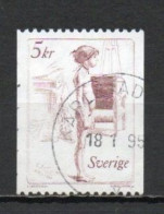 Sweden, 1982, Graziella, 5kr, USED - Oblitérés