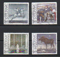 Sweden, 1982, John Bauer, Set, USED - Gebraucht