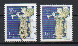 Sweden, 1980, Christmas, 1.25 Kr/2 X Perf 3 Sides, USED - Usati