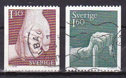 Sweden, 1980, Parents Insurance & Elderly Care, Set, USED - Oblitérés