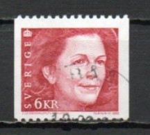 Sweden, 1993, Queen Silvia, 6kr, USED - Oblitérés