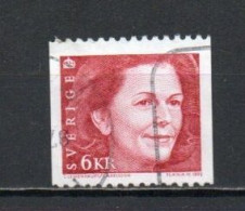 Sweden, 1993, Queen Silvia, 6kr, USED - Used Stamps