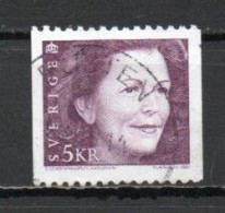 Sweden, 1991, Queen Silvia, 5kr, USED - Oblitérés