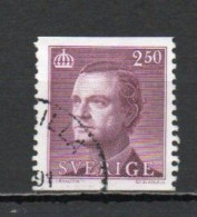 Sweden, 1990, King Carl XVI Gustaf, 2.50kr, USED - Used Stamps