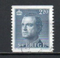 Sweden, 1988, King Carl XVI Gustaf, 2.20kr, USED - Used Stamps