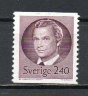 Sweden, 1981, King Carl XVI Gustaf, 2.40kr, USED - Usados