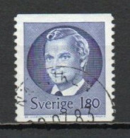 Sweden, 1983, King Carl XVI Gustaf, 1.80kr, USED - Gebruikt