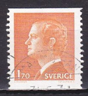 Sweden, 1978, King Carl XVI Gustaf, 1.70kr, USED - Usados