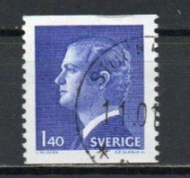 Sweden, 1977, King Carl XVI Gustaf, 1.40kr, USED - Usados