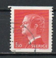 Sweden, 1975, King Carl XVI Gustaf, 1.10kr/Perf 2 Sides, USED - Usati