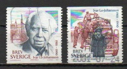 Sweden, 2001, Ivar Lo-Johansson, Set, USED - Used Stamps