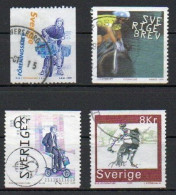 Sweden, 1999, Bicycles, Set, USED - Oblitérés