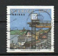 Sweden, 1999, Co-operative Union Centenary, Letter, USED - Usati