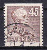 Sweden, 1940, King Gustaf V, 45ö, USED - Oblitérés