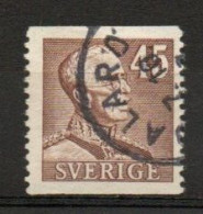 Sweden, 1940, King Gustaf V, 45ö, USED - Gebruikt