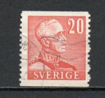 Sweden, 1940, King Gustaf V, 20ö/Large '20'/Perf 2 Sides, USED - Gebraucht