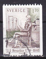 Sweden, 1979, J. J. Berzelius, 1.70kr, USED - Oblitérés