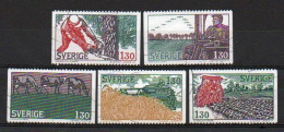 Sweden, 1979, Farming, Set, USED - Usados