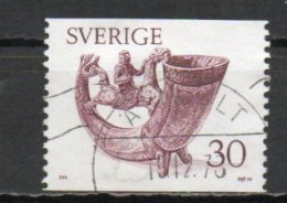 Sweden, 1976, Drinking Horn, 30ö, USED - Used Stamps