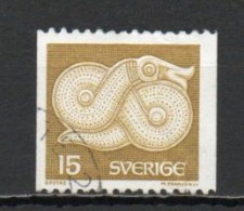 Sweden, 1976, Bronze Clasp, 15ö, USED - Used Stamps