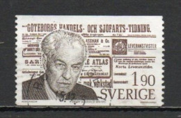 Sweden, 1976, Torgny Segerstedt, 1.90kr, USED - Usados