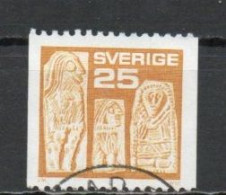 Sweden, 1975, Gold Figures, 25ö, USED - Gebruikt