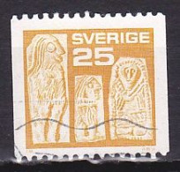 Sweden, 1975, Gold Figures, 25ö, USED - Oblitérés