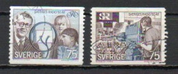 Sweden, 1974, Swedish Broadcasting Corporation, Set, USED - Used Stamps