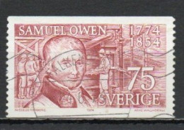 Sweden, 1974, Samuel Owen, 75ö, USED - Gebruikt