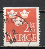 Sweden, 1965, Three Crowns, 2.85kr, USED - Gebruikt