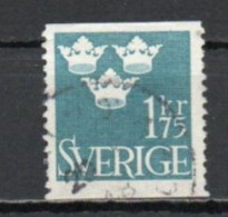 Sweden, 1948, Three Crowns, 1.75kr, USED - Usati