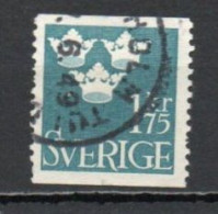Sweden, 1948, Three Crowns, 1.75kr, USED - Used Stamps