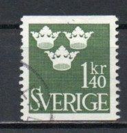 Sweden, 1948, Three Crowns, 1.40kr, USED - Used Stamps