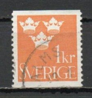 Sweden, 1939, Three Crowns, 1kr, USED - Usati