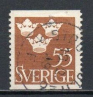 Sweden, 1948, Three Crowns, 55ö, USED - Used Stamps