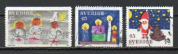 Sweden, 1972, Christmas, Set, USED - Gebruikt