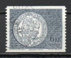 Sweden, 1972, Gustav Vasa Silver Coin, 6kr, USED - Oblitérés