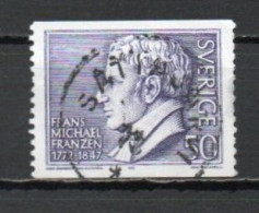 Sweden, 1972, Frans Michael Franzén, 50ö, USED - Gebruikt