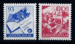 Yugoslavia 1987: Definitive, Postal Services. MNH (**) - Neufs