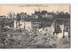 Bataille De La Marne 1918 - CHATEAU THIERRY - COURTEAU - Vue Générale - Très Bon état - Chateau Thierry